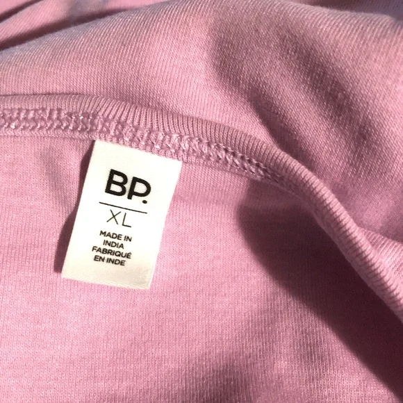 NWT BP Tank Top Square Neck Purple Tulip Lettuce Hem Size XL - Picture 4 of 4